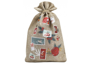 Мешочек новогодний подарочный с термонаклейкой «Для тебя», 20×30 см Мешочек новогодний подарочный с термонаклейкой «Для тебя», 20×30 см