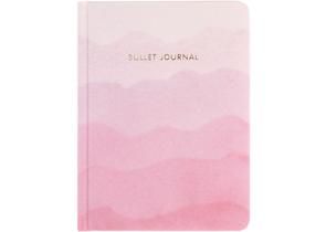 Блокнот Bullet Journal, 145×195 мм, 80 л., точки, «Розовый»