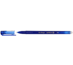 Ручка гелевая одноразовая Berlingo Apex E «Пиши-стирай», корпус синий, стержень синий