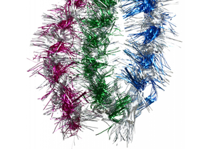 Мишура для елки «Фонарик», диаметр 5 см, 2 м, ассорти Мишура для елки «Фонарик», диаметр 5 см, 2 м, ассорти