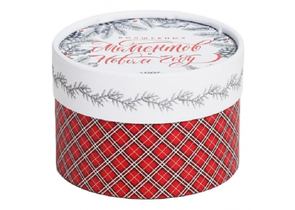 Коробка подарочная с крышкой (завальцованная, без окна), 12×8 см, «Волшебных моментов в Новом году» Коробка подарочная с крышкой (завальцованная, без окна), 12×8 см, «Волшебных моментов в Новом году»