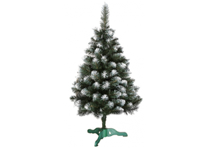 Ель искусственная «Королева белоснежная», высота 120 см, зеленая с белыми кончиками Ель искусственная «Королева белоснежная», высота 120 см, зеленая с белыми кончиками