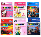 Мелки масляные, 6 цветов, 6 шт., диаметр 13 мм, длина 85 мм, ассорти