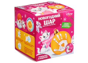 Набор для творчества «Ёлочный шар с отпечатком ручки на новый год», «Коты Аристократы» (диаметр шара 10 см) Набор для творчества «Ёлочный шар с отпечатком ручки на новый год», «Коты Аристократы» (диаметр шара 10 см)