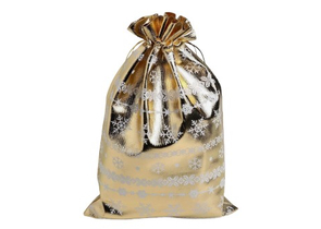 Мешок подарочный из парчи Sima-Land, 20×30 см, «Узоры» Мешок подарочный из парчи Sima-Land, 20×30 см, «Узоры»