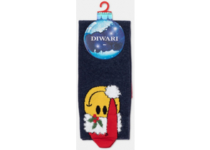 Носки мужские Diwari New Year, размер 27-29, темно-синие Носки мужские Diwari New Year, размер 27-29, темно-синие