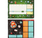 Расписание уроков с расписанием звонков ARTspace «Пиши-Стирай», А3 (297×420 мм), School, ассорти