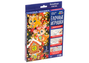 Набор для опытов «Ёлочные игрушки», 3 игрушки, 3+ Набор для опытов «Ёлочные игрушки», 3 игрушки, 3+