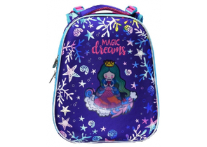Рюкзак школьный Schoolformat Ergonomic 2 17L, 320×420×160 мм, Princess-Mermaid