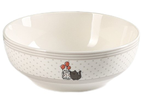 Салатник доломитовый Sima-Land, 580 мл, 15,5×6 см, «Уютные коты» Салатник доломитовый Sima-Land, 580 мл, 15,5×6 см, «Уютные коты»