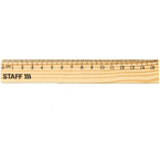Линейка деревянная Staff, 15 см