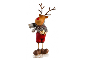 Сувенир полистоун «Лосик в свитере», 14×6,5×6 см Сувенир полистоун «Лосик в свитере», 14×6,5×6 см