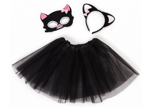 Набор карнавальный «Кошечка», 3 предмета: ободок, маска, юбка Набор карнавальный «Кошечка», 3 предмета: ободок, маска, юбка