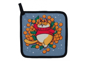 Прихватка Sima-Land, 17×17 см, Merry Xmas Прихватка Sima-Land, 17×17 см, Merry Xmas