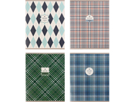 Тетрадь общая А5, 48 л. на скобе BG Study