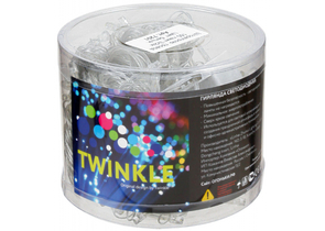 Гирлянда-штора электрическая, 3×2 м, 160 лампочек, белые лампочки, прозрачный провод Гирлянда-штора электрическая, 3×2 м, 160 лампочек, белые лампочки, прозрачный провод