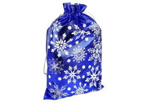 Мешок подарочный из парчи Sima-Land, 20×30 см, «Снежинки» Мешок подарочный из парчи Sima-Land, 20×30 см, «Снежинки»