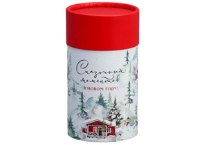 Коробка подарочная с крышкой (тубус, в собранном виде), 8×14,5 см, «Сказочных моментов в новом году» Коробка подарочная с крышкой (тубус, в собранном виде), 8×14,5 см, «Сказочных моментов в новом году»