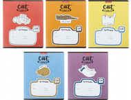 Тетрадь школьная А5, 12 л. на скобе ErichKrause Funny Kittens Тетрадь школьная А5, 12 л. на скобе ErichKrause Funny Kittens