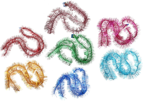 Мишура новогодняя двойная, №16, диаметр 4,5 см, 2 м, ассорти Мишура новогодняя двойная, №16, диаметр 4,5 см, 2 м, ассорти